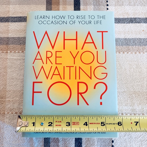 What Are You Waiting For Hardcover Book 2013 Kristen Moeller Self Help Motivate - Picture 10 of 10